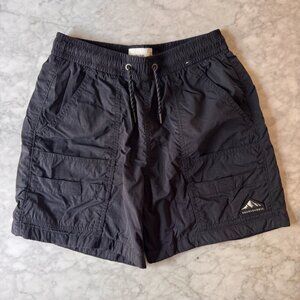Abercrombie Kids Boys Navy Blue Swim Trunks Mesh Liner Size 11/12